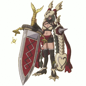 Mervamon Wide Hi-Vision Sword