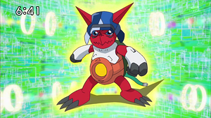 XrosUpShoutmon (Kamemon)